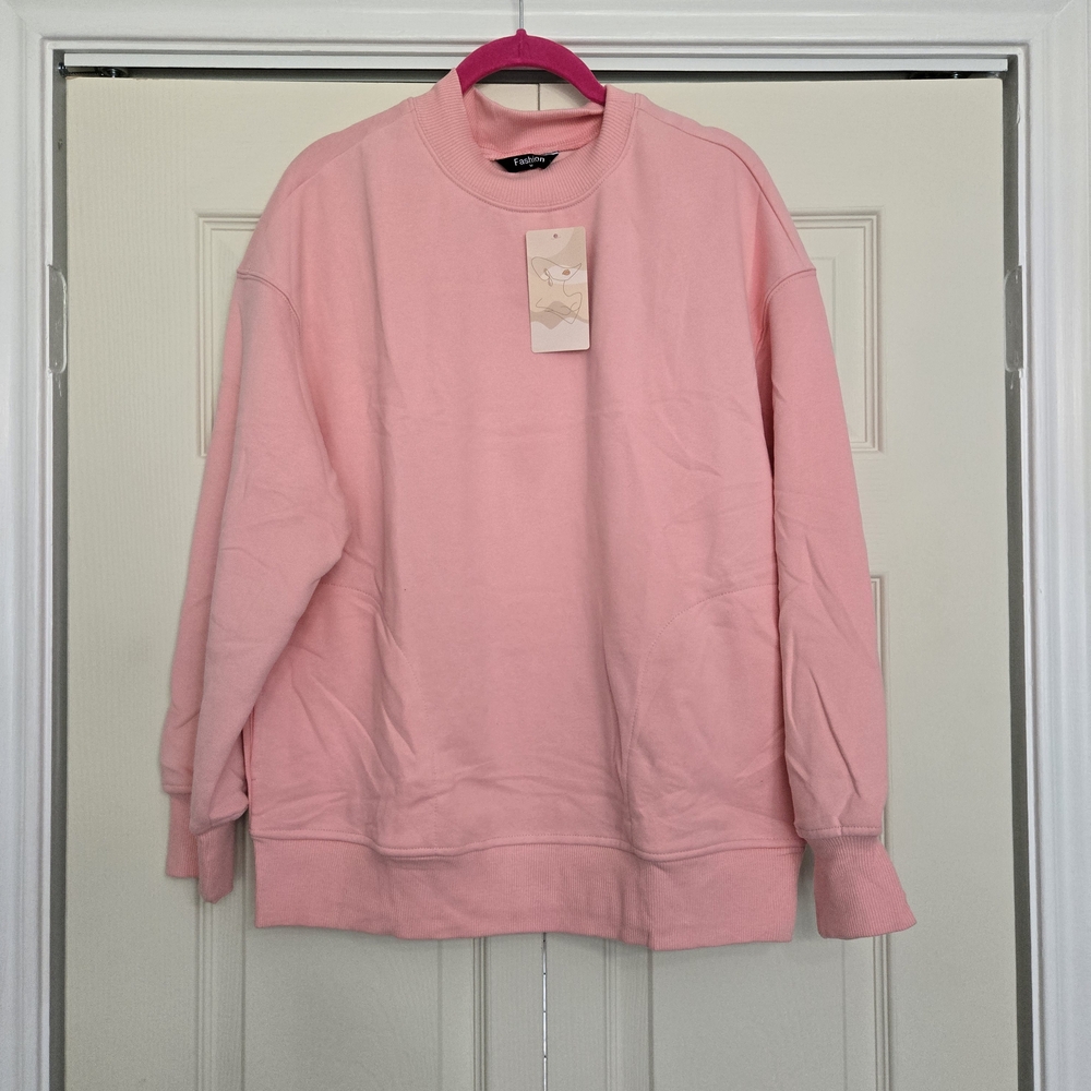 Pink Crewneck Sweatshirt